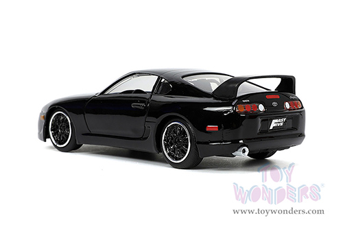 Jada Toys Fast & Furious - Toyota Supra Hardtop (1995, 1/32 scale diecast model car, Black) 33381/24