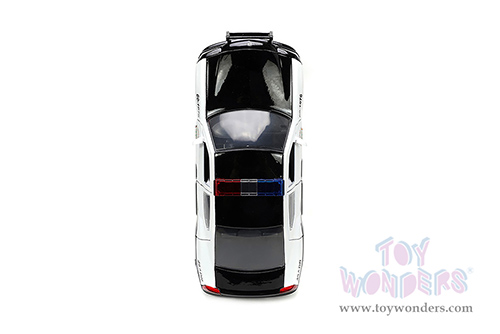 Jada Toys Fast & Furious - Dodge Charger Police "Policia Civil" (2006, 1/24 scale diecast model car, Black/White) 33665