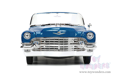 Jada Toys - Hollywood Rides | Cadillac&reg; Eldorado Convertible with Blue M&M's Diecast Figure (1956, 1/24, diecast model car, Blue) 33726