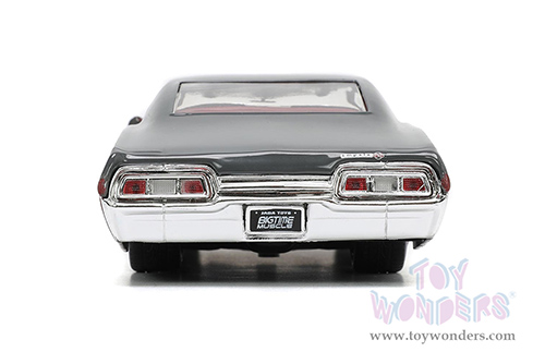 Jada Toys Bigtime Muscle - Chevrolet® Impala™ SS™ Hardtop (1967, 1/24 scale diecast model car, Gray/Burgundy) 33864