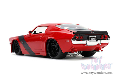 Jada Toys Bigtime Muscle - Chevrolet® Camaro® Z/28 Hardtop (1971, 1/24 scale diecast model car, Red) 33879