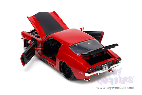 Jada Toys Bigtime Muscle - Chevrolet® Camaro® Z/28 Hardtop (1971, 1/24 scale diecast model car, Red) 33879
