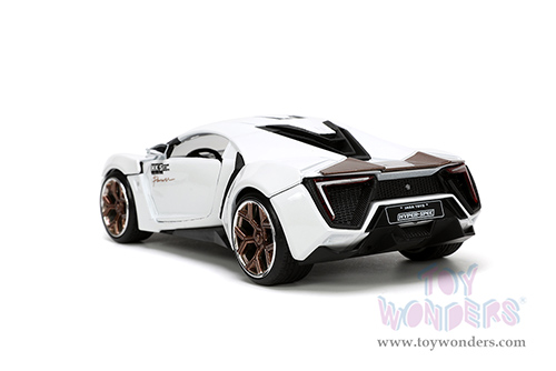 Jada Toys Hyper-Spec - Lykan Hypersport Hardtop (1/24, diecast model car, White) 34030
