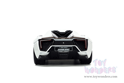 Jada Toys Hyper-Spec - Lykan Hypersport Hardtop (1/24, diecast model car, White) 34030