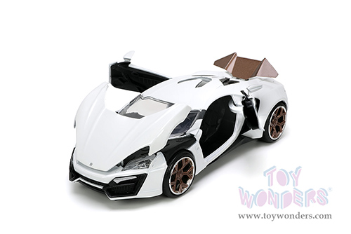 Jada Toys Hyper-Spec - Lykan Hypersport Hardtop (1/24, diecast model car, White) 34030