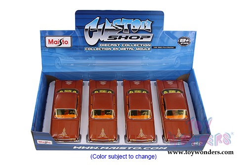 Maisto Custom Shop -  Ford Starliner Hardtop (1960, 1/26 scale diecast model car, Copper) 34038