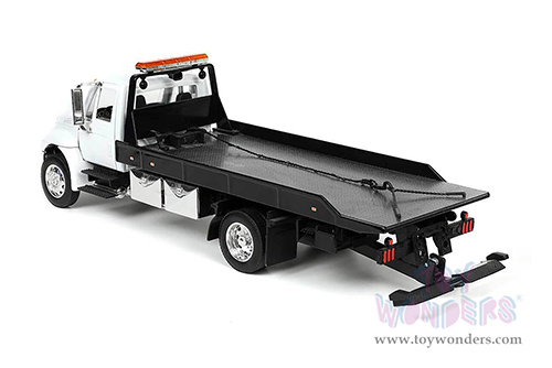 Jada Toys  - International® DuraStar 4400 Flatbed Tow Truck (1/24 scale diecast model car, White) 34040