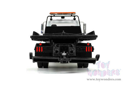 Jada Toys  - International® DuraStar 4400 Flatbed Tow Truck (1/24 scale diecast model car, White) 34040
