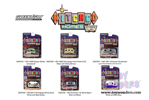 Greenlight - Hitched Homes Series 7 (1/64 scale diecast model car, Asstd.) 34070/48