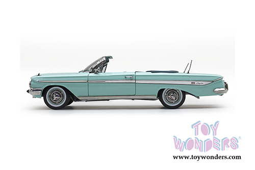 Sun Star USA - Chevrolet&reg; Impala Open Convertible (1961, 1/18 scale diecast model car, Seafoam Green) 3409