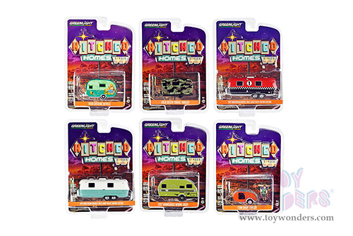 Greenlight - Hitched Homes Series 13 (1/64 scale diecast model car, Asstd.) 34130/48