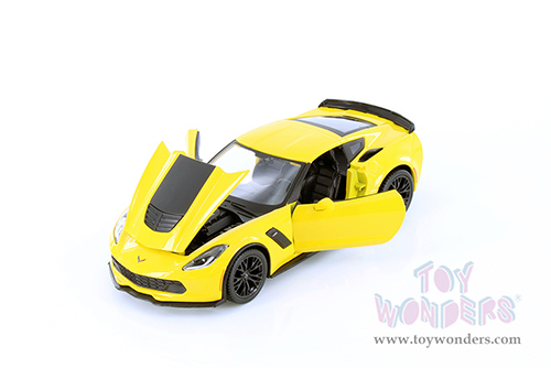 Showcasts® Collectibles - Chevrolet® Corvette® Z06 Hardtop (2015, 1/24 scale diecast model car, Asstd.) 37133 MAP: $19.99 