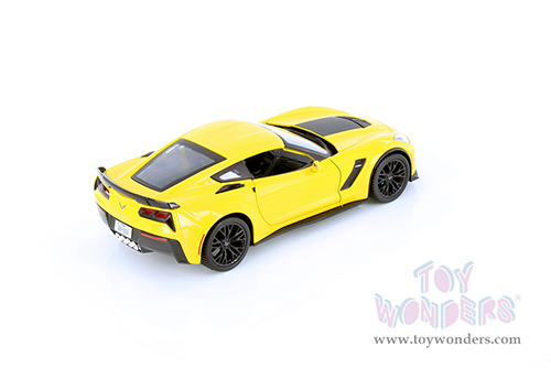 Showcasts® Collectibles - Chevrolet® Corvette® Z06 Hardtop (2015, 1/24 scale diecast model car, Asstd.) 37133 MAP: $19.99 