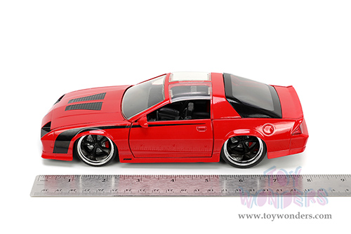 Jada Toys Bigtime Muscle - Chevrolet® Camaro® Z28 (1985, 1/24 scale diecast model car, Red) 34196