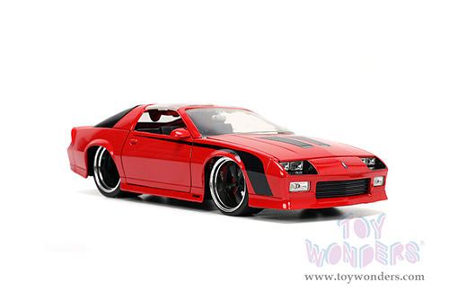 Jada Toys Bigtime Muscle - Chevrolet® Camaro® Z28 (1985, 1/24 scale diecast model car, Red) 34196