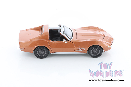 Showcasts Collectibles - Chevrolet&reg; Corvette&reg; T-Top (1970, 1/24 scale diecast model car, Asstd.) 34202/2