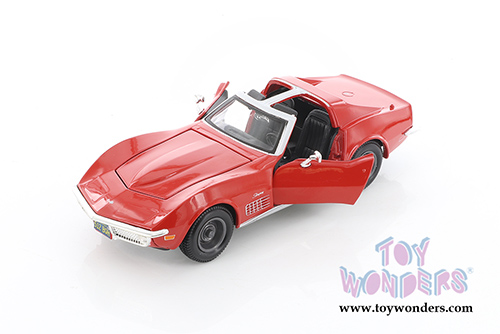 Showcasts Collectibles - Chevrolet&reg; Corvette&reg; T-Top (1970, 1/24 scale diecast model car, Asstd.) 34202/2