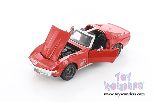 Showcasts Collectibles - Chevrolet&reg; Corvette&reg; T-Top (1970, 1/24 scale diecast model car, Asstd.) 34202/2
