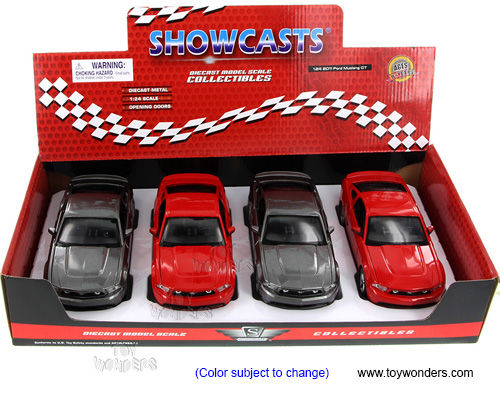 Showcasts® Collectibles - Ford Mustang GT Hardtop (2011, 1/24 scale diecast model car, Asstd.) 34209 MAP: $19.99
