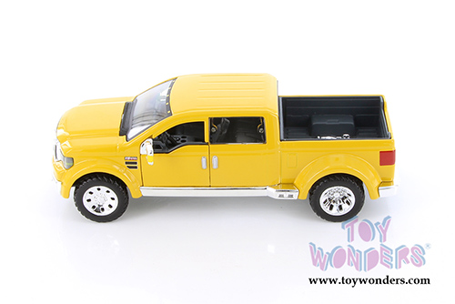 Showcasts Collectibles - Ford Mighty F-350 Super Duty Pickup (1/31, scale diecast model car, Yellow) 34213