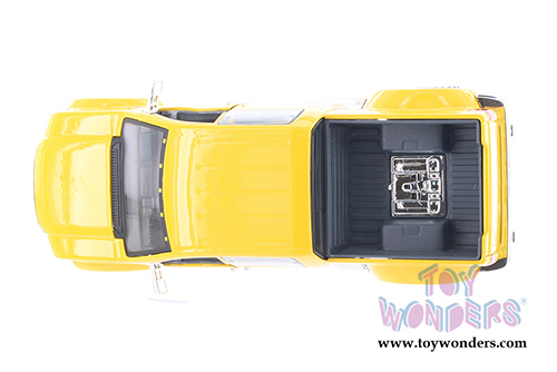 Showcasts Collectibles - Ford Mighty F-350 Super Duty Pickup (1/31, scale diecast model car, Yellow) 34213