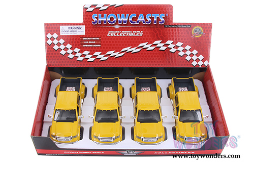 Showcasts Collectibles - Ford Mighty F-350 Super Duty Pickup (1/31, scale diecast model car, Yellow) 34213