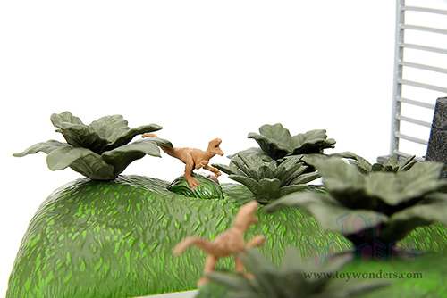 Jada Toys Nano Hollywood Rides | Jurassic Park Diorama Set 30th Anniversary (1/65, diecast model car, Asstd.) 34244