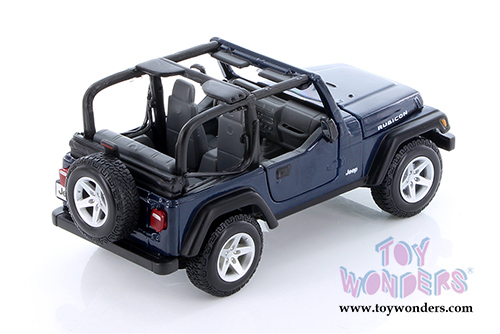 Showcasts® Collectibles - Jeep® Wrangler Rubicon Convertible (1/27 scale diecast model car, Asstd.) 37245 MAP: $19.99