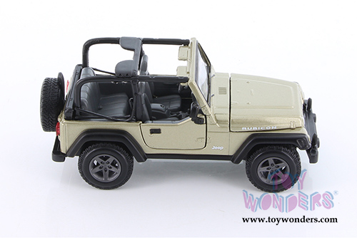 Showcasts® Collectibles - Jeep® Wrangler Rubicon Convertible (1/27 scale diecast model car, Asstd.) 37245 MAP: $19.99