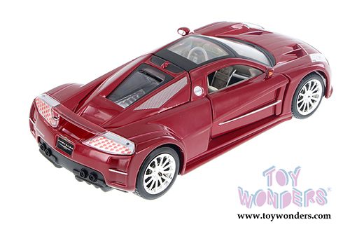 Showcasts Collectibles - Chrysler ME Four Twelve Concept w/ Sunroof (2005, 1/24 scale diecast model car, Metallic Red) 34250