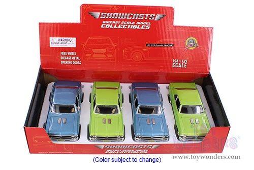 Showcasts® Collectibles - Chevrolet® Nova™ SS™ Hardtop (1970, 1/24 scale diecast model car, Asstd.) 34262 MAP: $19.99