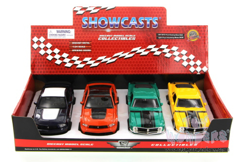 Showcasts - Ford Mustang Boss 302 & 1970 Ford Mustang Boss 302 Hardtop (1970, 1/24 scale diecast model car, Asstd.) 34269/43