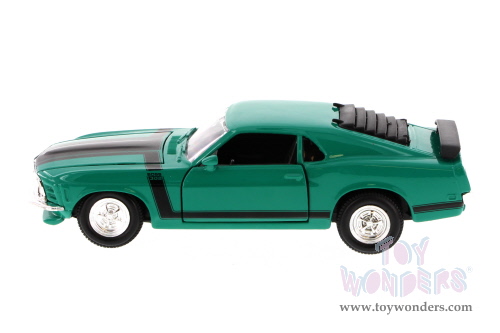 Showcasts - Ford Mustang Boss 302 & 1970 Ford Mustang Boss 302 Hardtop (1970, 1/24 scale diecast model car, Asstd.) 34269/43