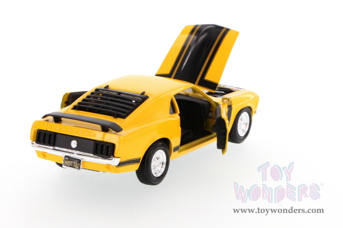 Showcasts - Ford Mustang Boss 302 & 1970 Ford Mustang Boss 302 Hardtop (1970, 1/24 scale diecast model car, Asstd.) 34269/43