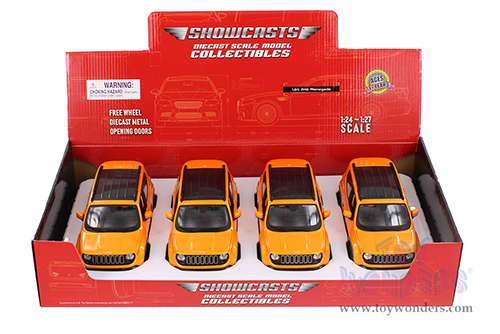 Showcasts® Collectibles - Jeep® Renegade SUV (2017, 1/24 scale diecast model car, Orange) 37282 MAP: $19.99
