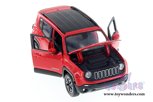Maisto - Special Edition | Jeep Renegade SUV (2017, 1/24 scale diecast model car, Red) 31282R