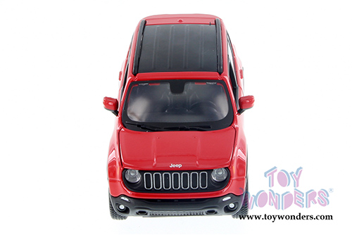 Maisto - Special Edition | Jeep Renegade SUV (2017, 1/24 scale diecast model car, Red) 31282R