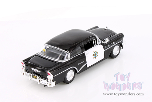 Showcasts® Collectibles - Buick® Century™ California Highway Patrol (1955, 1/24 scale diecast model car, Black) 38295BK MAP: $22.99