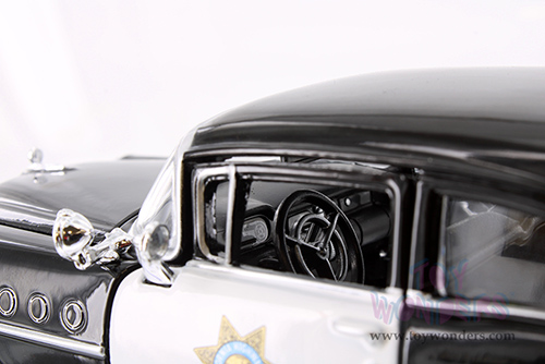 Showcasts® Collectibles - Buick® Century™ California Highway Patrol (1955, 1/24 scale diecast model car, Black) 38295BK MAP: $22.99