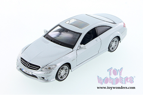 Showcasts Collectibles - Mercedes-Benz CL63 AMG Hard Top w/ Sunroof (1/24 scale diecast model car, Asstd.) 34297