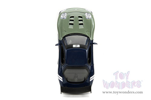 Jada Toys - Hollywood Rides | Mazda RX-7 with Kakashi Hatake Diecast Figure (1993, 1/24, diecast model car, Dark Blue/Green) 34370/4