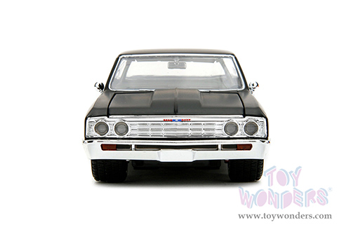 Jada Toys Fast & Furious - Chevrolet® El Camino (1967, 1/24 scale diecast model car, Matte Black) 34413