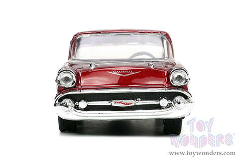 Jada Toys Holiday Rides - Mr. & Mrs. Santa Claus Twin Pack (1/32 scale diecast model car, Red) 34441