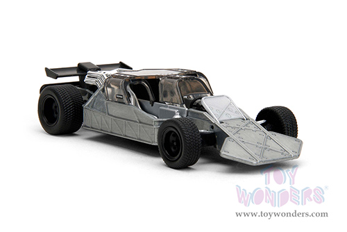 Jada Toys Fast & Furious - Flip Car F6 (1/32 scale diecast model car, Raw Metal) 34445