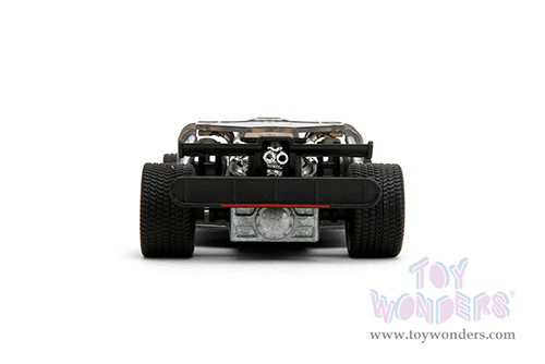 Jada Toys Fast & Furious - Flip Car F6 (1/32 scale diecast model car, Raw Metal) 34445