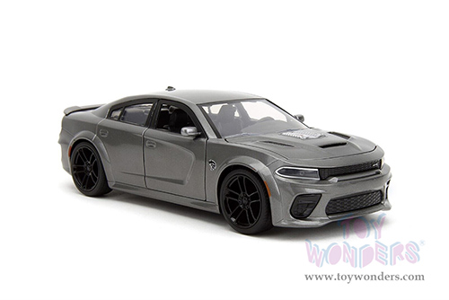 Jada Toys Fast & Furious - Dodge Charger SRT Hellcat "Fast X" (2021, 1/24 scale diecast model car, Gray) 34472