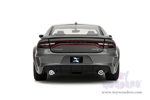 Jada Toys Fast & Furious - Dodge Charger SRT Hellcat "Fast X" (2021, 1/24 scale diecast model car, Gray) 34472
