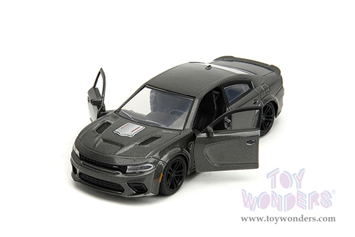 Jada Toys Fast & Furious - Dodge Charger SRT Hellcat "Fast X" (2021, 1/32 scale diecast model car, Gray) 34473