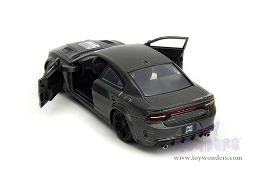 Jada Toys Fast & Furious - Dodge Charger SRT Hellcat "Fast X" (2021, 1/32 scale diecast model car, Gray) 34473