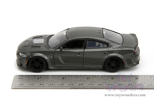 Jada Toys Fast & Furious - Dodge Charger SRT Hellcat "Fast X" (2021, 1/32 scale diecast model car, Gray) 34473